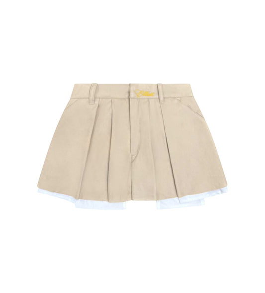 Chino Mini Skirt